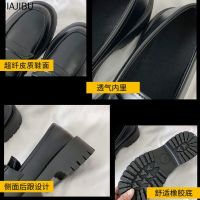 COD 35-43 High-quality Plus Size Womens Shoes Korean Fashion Platform Mary Jane Shoes 42 Black High-heeled School Shoes for Teenage Girls 41 Japanese JK Uniform Lolita Shoes Black Doll Shoes Slip-on Small Leather Shoes College Style Student Uniform Shoes