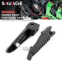 Front Footrest Foot Pegs For KAWASAKI Z400 NINJA 400 ZX-10R ZX10R 2019-2020 ZX 10R Motorcycle Accessories Rider Foot Pedal Bike Phone Camera Flash Lig