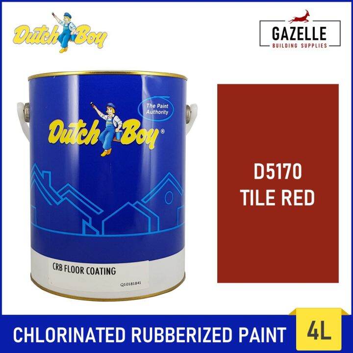 Dutch Boy CRB Floor Coating Chlorinated RubberBased Paint Rubberized
