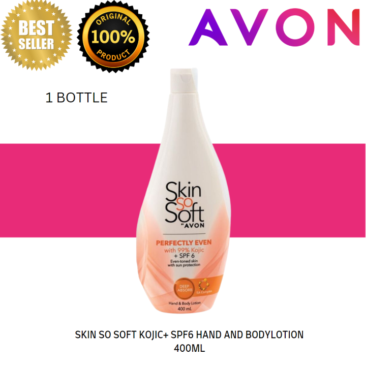 AVON Skin So Soft Kojic Lotion 400ml (1 Bottle) Lazada PH