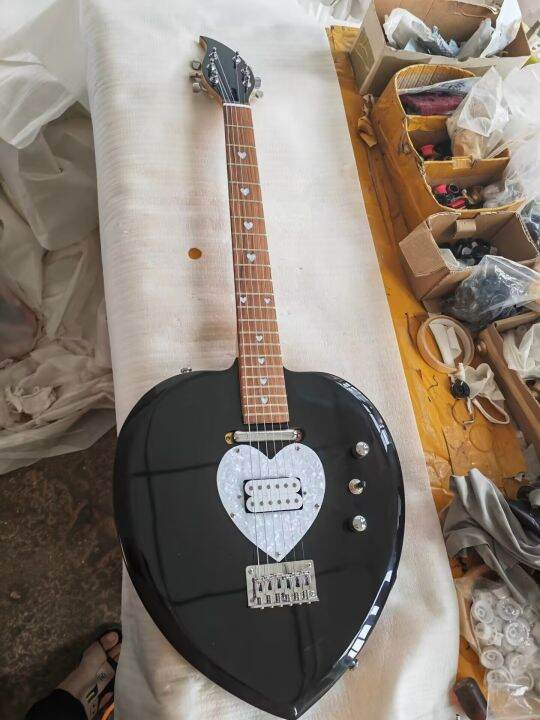 Heart Shaped Electric Guitar with Builtin Effects Perfect for Rock Stars Lazada