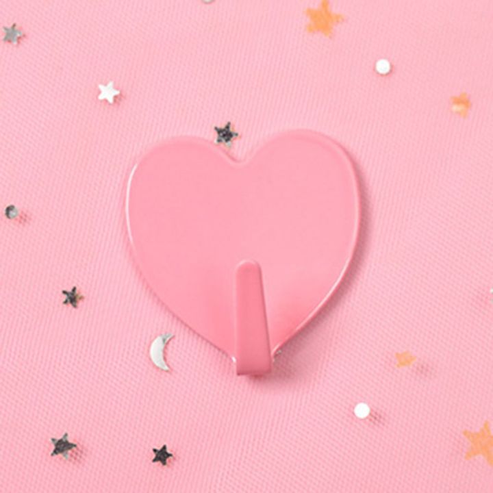 creative-strong-paste-adhesive-heart-no-after-trace-heart-shaped-hook-cute