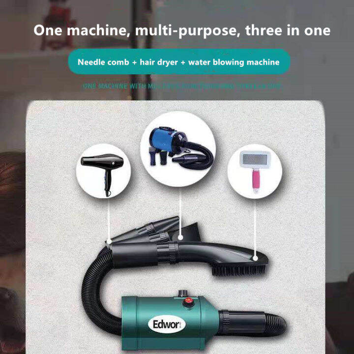 Free pet care package 2021 Fast Drying 1200W Pet Dryer Dog Cat Grooming