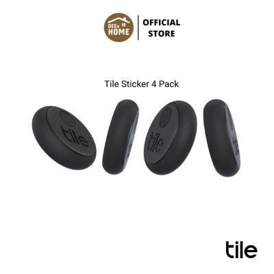 Tile Sticker ไทล์ สติกเกอร์ 4-pack อุปกรณ์อัฉจริยะช่วยหาของ สีดำ