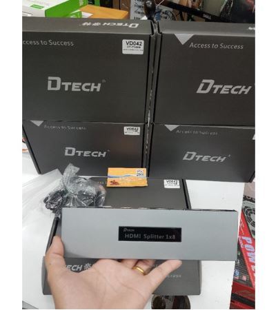 dtech-hdmi-splitter-1x-8-dt-7148b-ออกใบกำกับภาษีได้