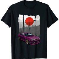 Jdm Skyline R33 เสื้อยืดสกุชชี่ แขนสั้น พิมพ์ลายรถยนต์ สไตล์ญี่ปุ่น  P3ZJ