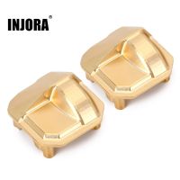 【JH】INJORA 2PCS Brass AR44 Differential Axle Cover for 1/10 RC Crawler Car Axial SCX10 II 90046 90047