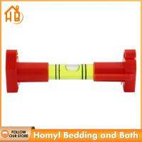 Homyl ที่แขวนไม้บรรทัดวัดระดับเครื่องวัดระดับบับเบิ้ลขนาดเล็กสำหรับงานประปา