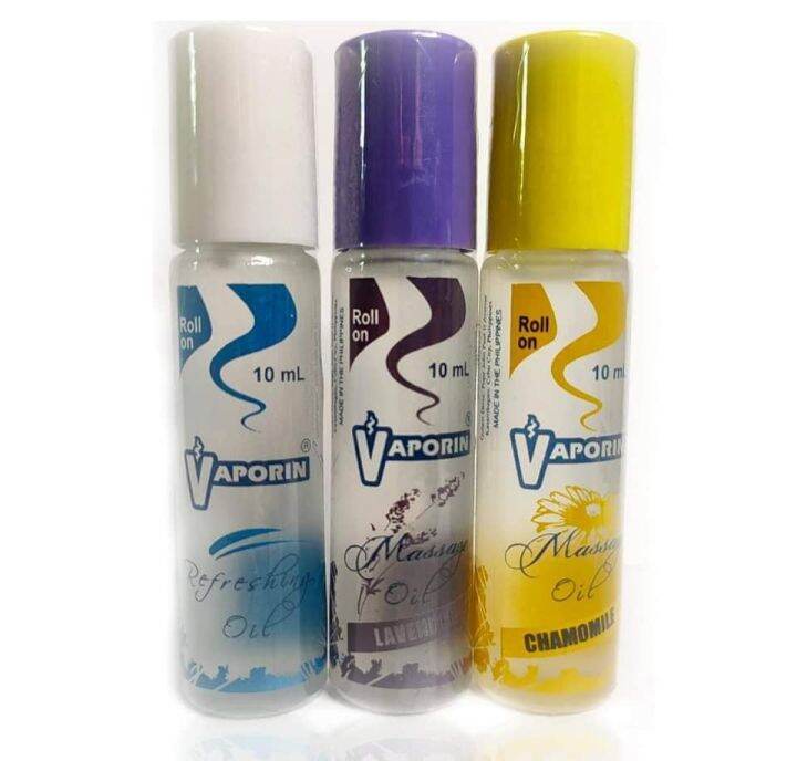 VAPORIN RELAXING OIL 10ml Vaporin Refreshing Soothing Aromatheraphy
