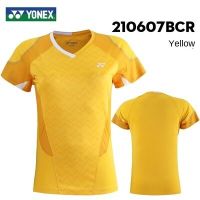 จุดสินค้าล้างรหัส YONEX แบดมินตันเสื้อผ้า Yonex ของผู้หญิงเสื้อผ้าแห้งเร็ว Yy เสื้อกีฬาแขนสั้นเสื้อยืดเสื้อผ้าสตรี