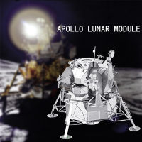 3D Mode Metal module Lunar lander ยานลงดวงจันทร์