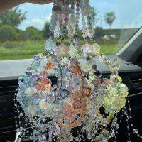 ที่แขวนรถอุตสาหกรรมหนัก Douyin Live Blind Car Hanging Bubble Matt Accessories Square Bead Car Hanging Series ~