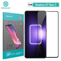 Realme GT Neo 5 Nillkin แก้ว CP + ฟิล์มโปรจอปกป้องสำหรับ Realme GT Neo5กระจกนิรภัย Djgj