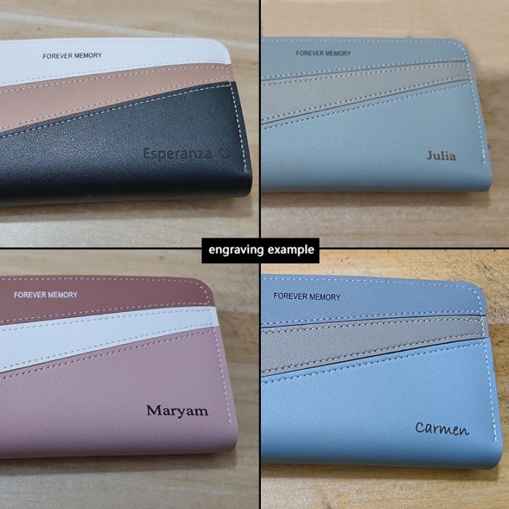2023-new-long-women-wallets-cute-fashion-multifunctional-clutch-name-engraving-female-wallet-card-holder-luxury-womens-purses