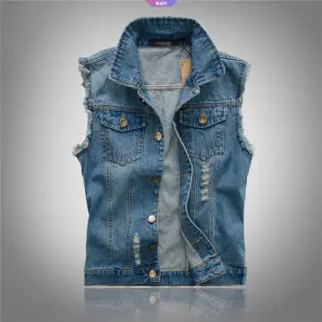 Top more than 197 sleeveless denim jacket online best