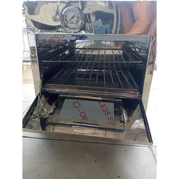 oven for baking cake and bread 2layer top oven with gauge temperature 11x11 gas type Lazada PH