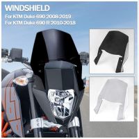 Motorcycle Windshield Windscreen Wind Deflector For KTM Duke 690 Enduro R 2012 13 14 15 2016 2017 2018 2019 DUKE690 Accessories