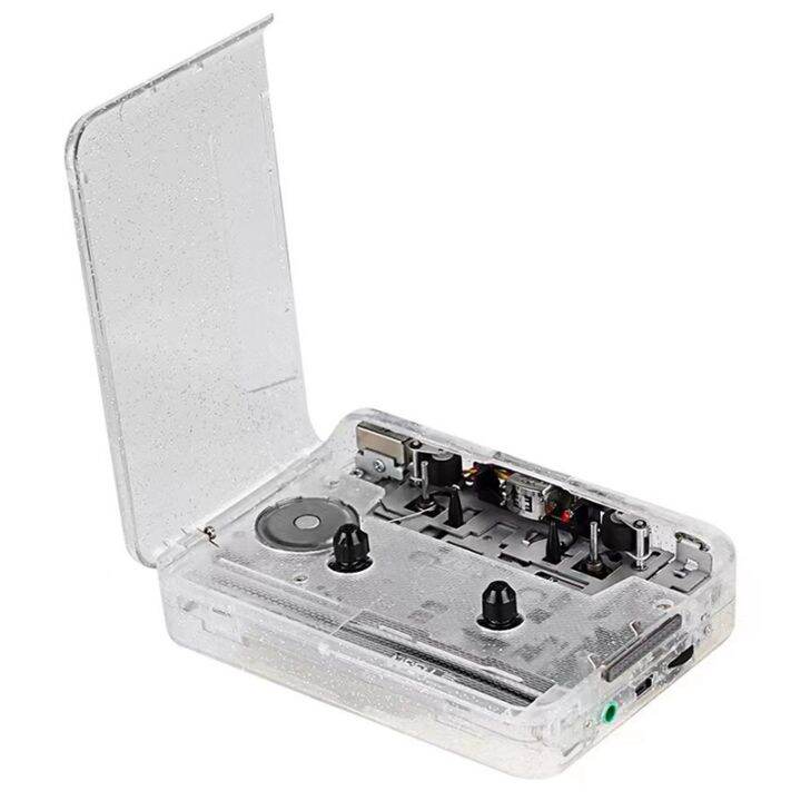 1-set-full-transparent-shell-player-full-transparent-shell-cassette-to-mp3-format-tape-player-plug-and-play-audio-digital-player-for-music