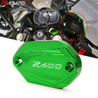 MOWOK Kawasaki Z400 ฝาปิดน้ำมันเบรค ฝาปั้มบน  Bigbike Brake Fluid Cover CNC Aluminium (เลือกสีได้)