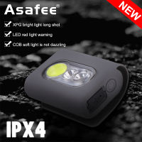 Asafee 400LM 310 Clothespin Light XPG+LED+COB LED Portable Clothespin Light with fixed focus Built-in battery Side push switch Type-C USB charging 5-speed switch IPX4 waterproof