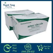 Hộp 100 Miếng Gạc Tẩm Cồn Sát Khuẩn, Bông Tẩm Cồn Y Tế Tiệt Trùng Sát Trùng