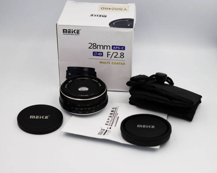 MEIKE 28mm F2.8 Prime Fixed Lens In Box (Fuji X Mount) 42mm Eq., 28mm F ...