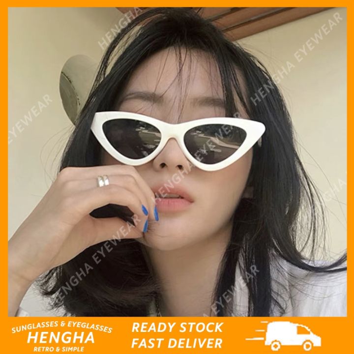 hengha-แว่นตากันแดด-ทรงแคทอาย-สไตล์เกาหลี-สำหรับผู้หญิง