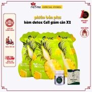 Kẹo dứa giảm cân Phiên Bản Plus VIC  CHÍNH HÃNG + TEM NGUYÊN  7 viên