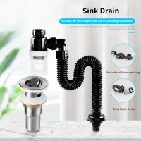 【YF】♀❍☃  Sink Drain Pipe Deodorant Sewer Fitting Filters  Fittings Hose Deformable