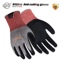 SAFETY-INXS N10510 Anti-cutting gloves 6 level cut off guantes corte High sensitivity Comfort Anti-cutting protection gloves