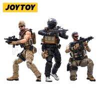 1/18 JOYTOY ตุ๊กตาขยับแขนขาได้ (3ชิ้น/เซ็ต) คอลเลกชันอนิเมะไม่ยอมใครง่ายๆสามคนของเล่นโมเดล Gratis Ongkir