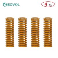 4ชิ้น/ล็อต Heated Bed Springs ด้านล่างเชื่อมต่อ Leveling สำหรับ SV01 Ender-3 CR-10 CR-10S Series 3D เครื่องพิมพ์ Hotbed