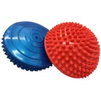 （A New Well Sell ） 1PcsInflatableBalancing Stactile การออกกำลังกายเทรนเนอร์ S Tabilizer PilatesBall16x8cm