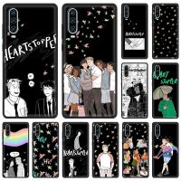 Philander SHOP เคสโทรศัพท์จุกหัวใจ,Y7a สำหรับ Huawei P30 Lite P50 Pro P40 P20 Lite E Smart Z 2021 Y7 Y9 2019 Y6p ฝาครอบ Y9s