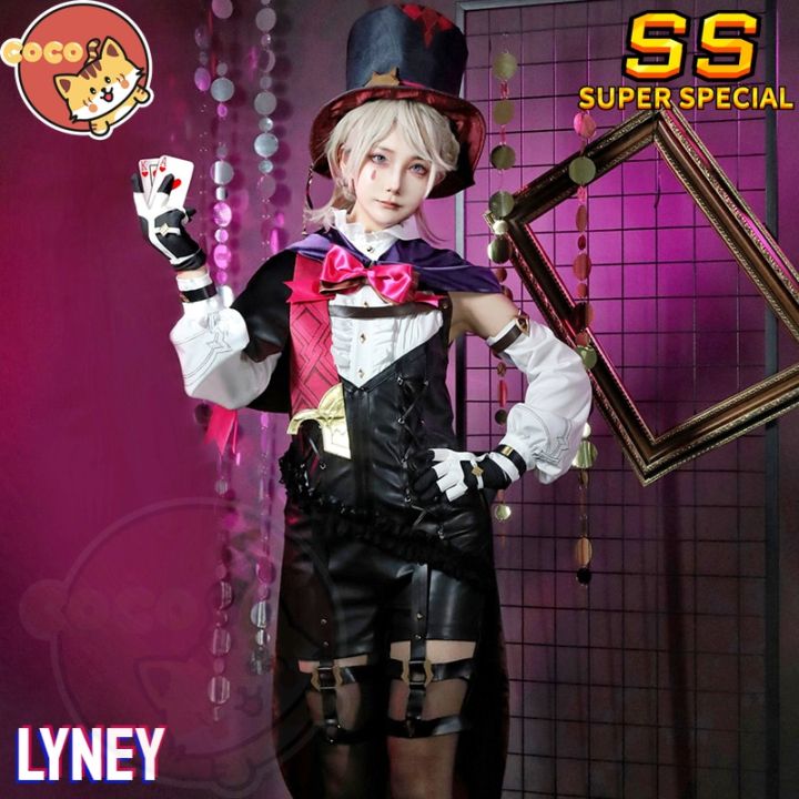 Lyney Cosplay Genshin Impact Lyney Cosplay Costume Game Genshin Impact ...