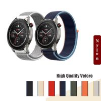 สายรัดห่วงไนล่อนสำหรับ Huami Amazfit GTR mini 2 3 4 GTR2 2e GTR3 Pro GTR4 42mm 47mm 【BYUE】