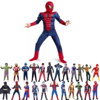 Disney Super Heroes Costumes for Boys and Girls Halloween Avengers Cosplay Iron Man Kids Hulk Disguise Venom Thor Clothing