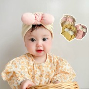 Phụ kiện trẻ em, nón turban hoa, nơ đáng yêu cho bé gái Size sơ sinh 3-12kg