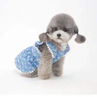 Summer Small Dog Clothes Puppy Floral Dress Hat Cap Cute Pet Costumes Headwear For Small Dogs Dog Clothing Products Dropshipping Dresses