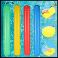 YIWEN 4Pcs สีสันสดใส สำหรับชายหาดสระว่ายน้ำ ของเล่นเกมน้ำกลางแจ้ง ก๋วยเตี๋ยวสระว่ายน้ำ ผู้ใหญ่เด็กลอย แท่งพองสระว่ายน้ำ ก๋วยเตี๋ยวว่ายน้ำพีวีซี