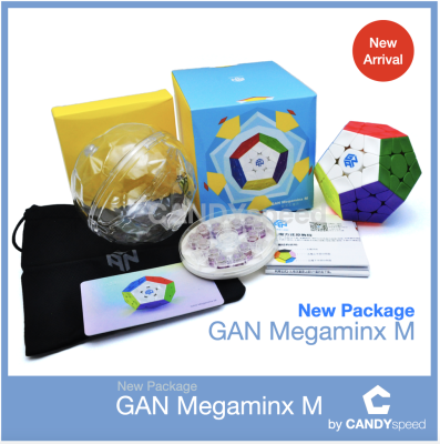 *New Package 2022* รูบิค GAN Megaminx M มีแม่เหล็ก | By CANDYspeed