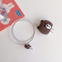 【ส่งจากไทย】เคส สายชาร์จ ลายการ์ตูนน่ารัก ไอโฟน หัวเล็ก 18W/20W Cable Bite ตัวถนอมสายชาร์จ iphone