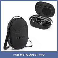 กระเป๋าเก็บของแบบพกพาสำหรับ Meta Quest Pro Travel Carrying Case Semi-Circular Hand Bag VR Glasses Accessories