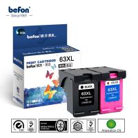 Befon ตลับ63xl ผลิตใหม่อะไหล่สำหรับ Hp 63ตลับหมึก Xl สำหรับ Deskjet 1110 1111 1112 2130 2131เครื่องพิมพ์2132