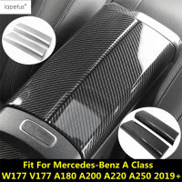 2Pc Central Armrest กล่องเก็บแผงอุปกรณ์เสริมสำหรับ Benz A Class V177 A180 A200 A220 2019 - 2022