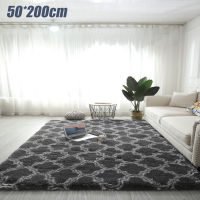 50X200cm Rug Floor Blanket Tie Dye Printed Living Room Rugs Modern Carpet Tea Table Mat Home Decoration for New Year