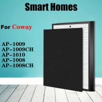 เหมาะสำหรับ Coway AP-1009 AP-1009CH AP-1010 AP-1008 AP-1008CH เครื่องฟอกอากาศ HEPA กรองคาร์บอน AP1009 AP1009CH