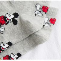 ●พร้อมส่งค่ะ ●Korea Lovely Mickey Socks Women Ankle Short Socks Cotton Socks