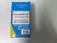 แบตเตอรี่สำหรับกล้อง Samsung BP-70A, ใช้สำหรับ กล้อง Samsung ES65 ES67 ES70 ES71 ES73 ES74 PL120 PL170 PL200 TL205 WB35F, แบตเตอรี่รหัส BP-70A BP70A