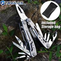 【YF】 Multifunction Stainless Steel Multi-tool Pocket Pliers Folding Mini Portable Blade